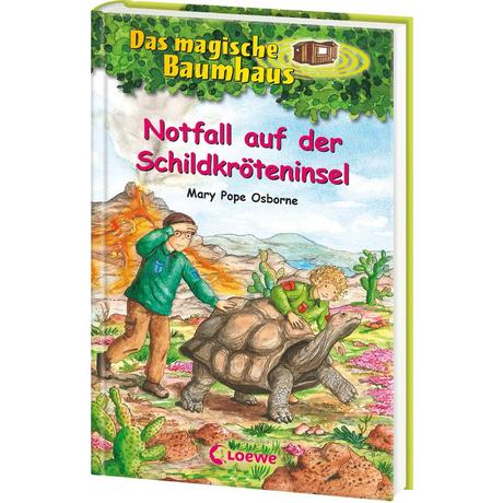 Das magische Baumhaus (Band 62) - Notfall auf der Schildkröteninsel Pope Osborne, Mary; Loewe Kinderbücher (Hrsg.); Theissen, Petra (Illustrationen); Rahn, Sabine (Übersetzung) Gebundene Ausgabe 