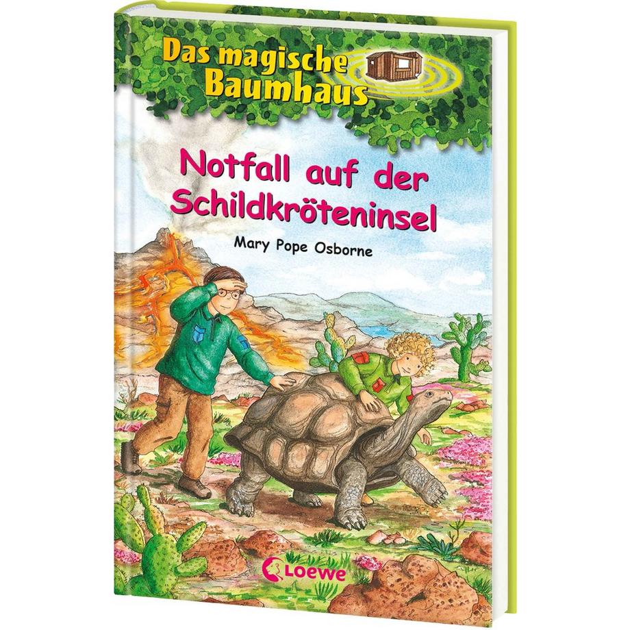 Das magische Baumhaus (Band 62) - Notfall auf der Schildkröteninsel Pope Osborne, Mary; Loewe Kinderbücher (Hrsg.); Theissen, Petra (Illustrationen); Rahn, Sabine (Übersetzung) Couverture rigide 