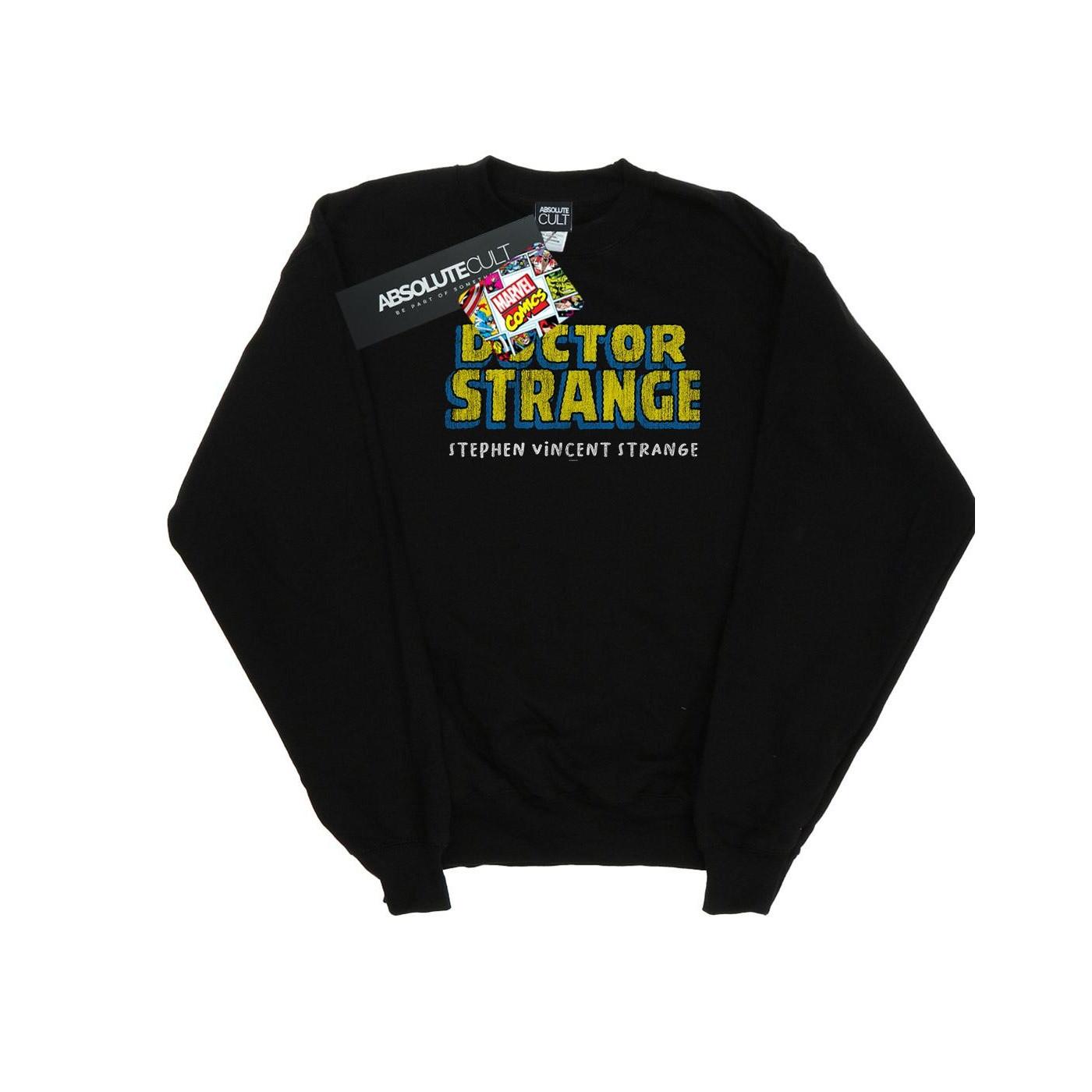 Image of Doctor Strange Aka Stephen Vincent Strange Sweatshirt Jungen Schwarz 152-158