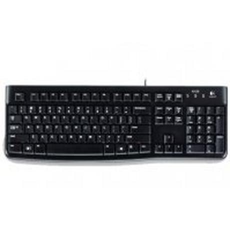 Logitech  K120 Corded Keyboard clavier USB QWERTY Nordique Noir 