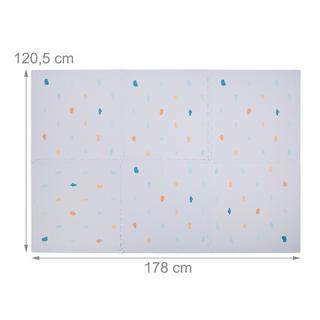 Northio Tappetino puzzle con motivo  