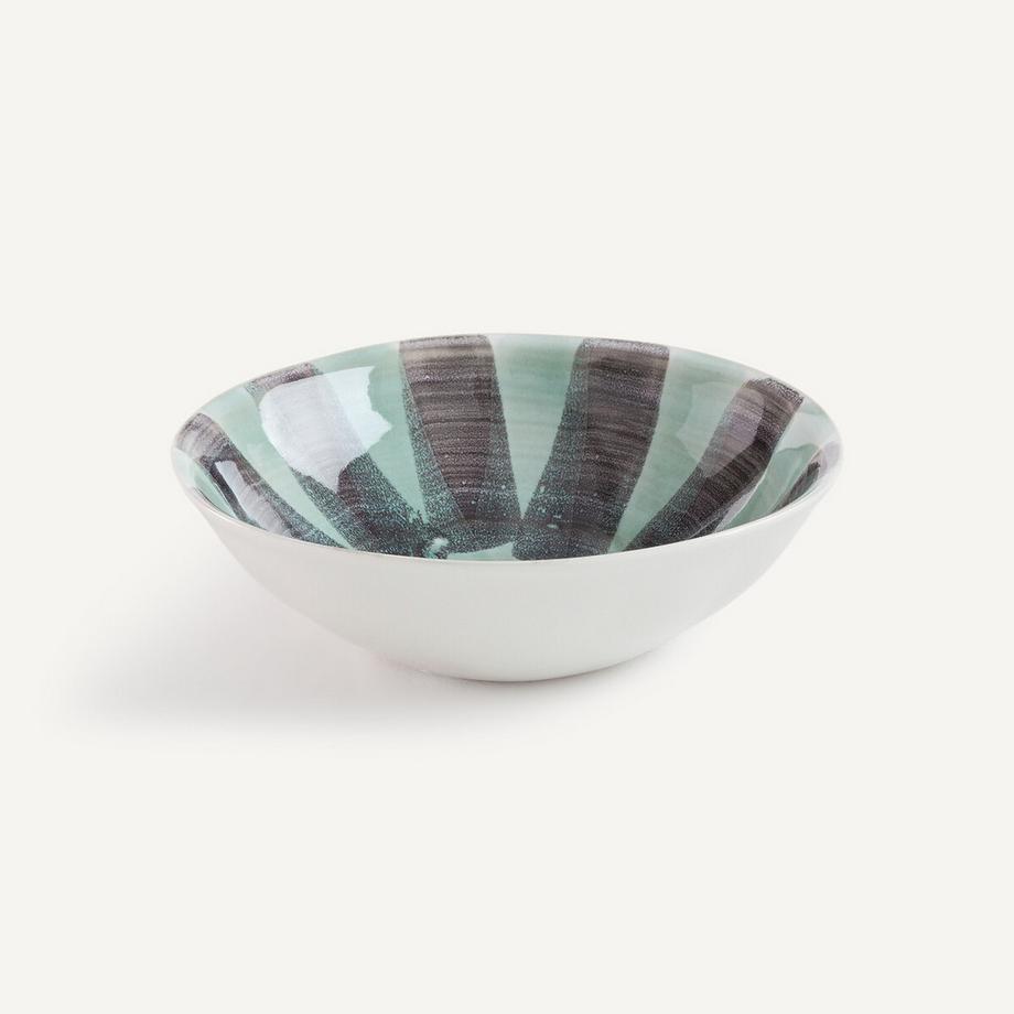 AM.PM Lot de 4 bols en grès rayé  