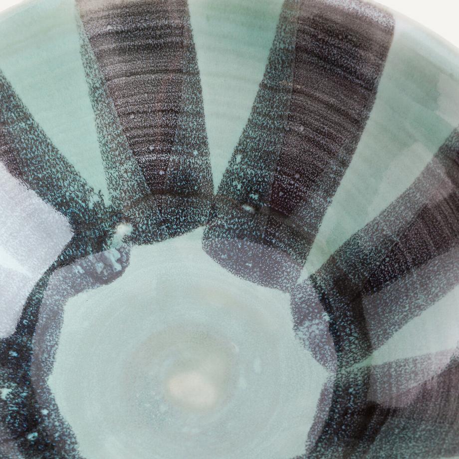 AM.PM Lot de 4 bols en grès rayé  