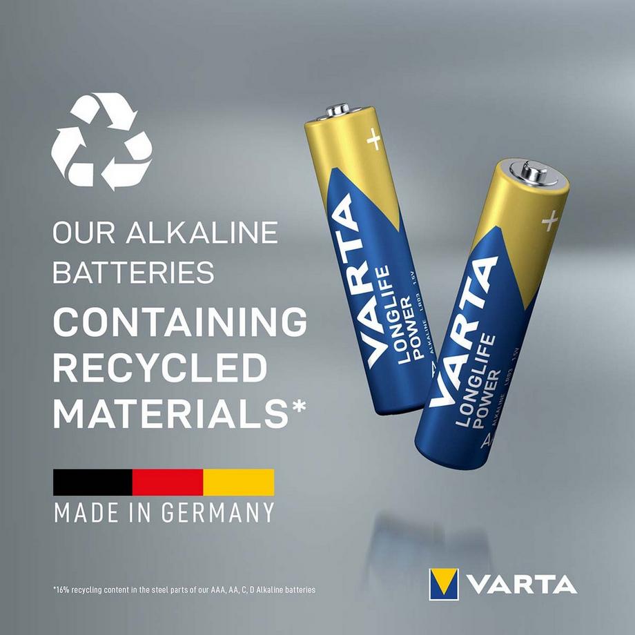 VARTA  Alkaline-Batterien High Energy, 12er-Pack 