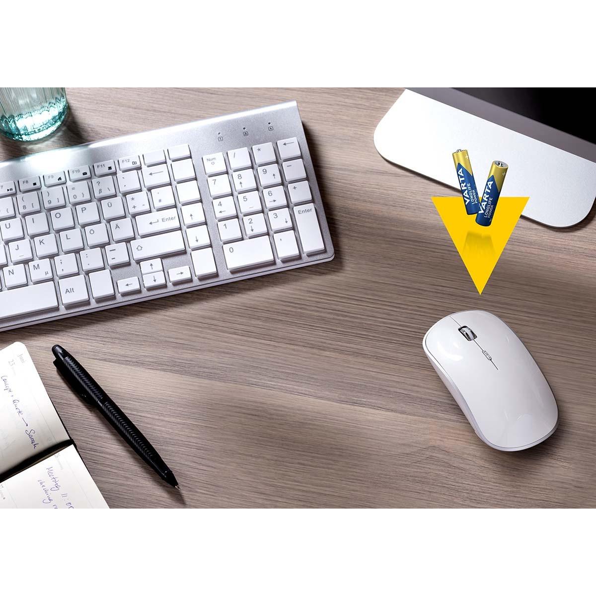 VARTA  Piles alcalines AAA 1,5 V haute énergie, lot de 12 