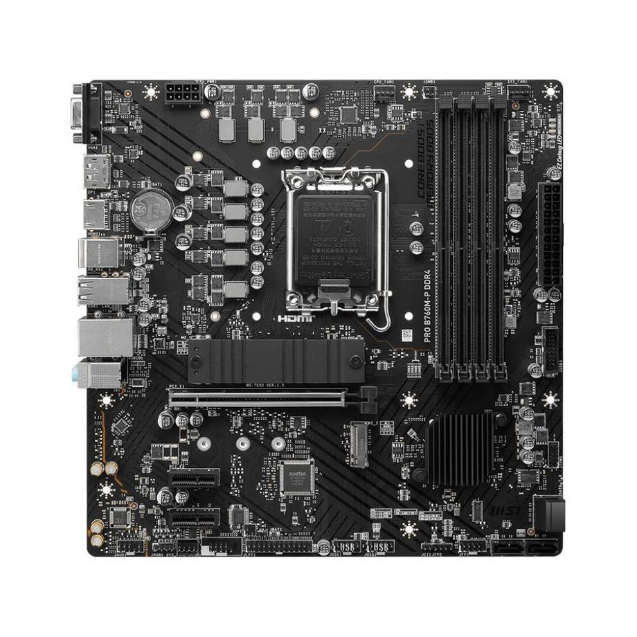 MSI  PRO B760M-P DDR4 scheda madre Intel B760 LGA 1700 micro ATX 