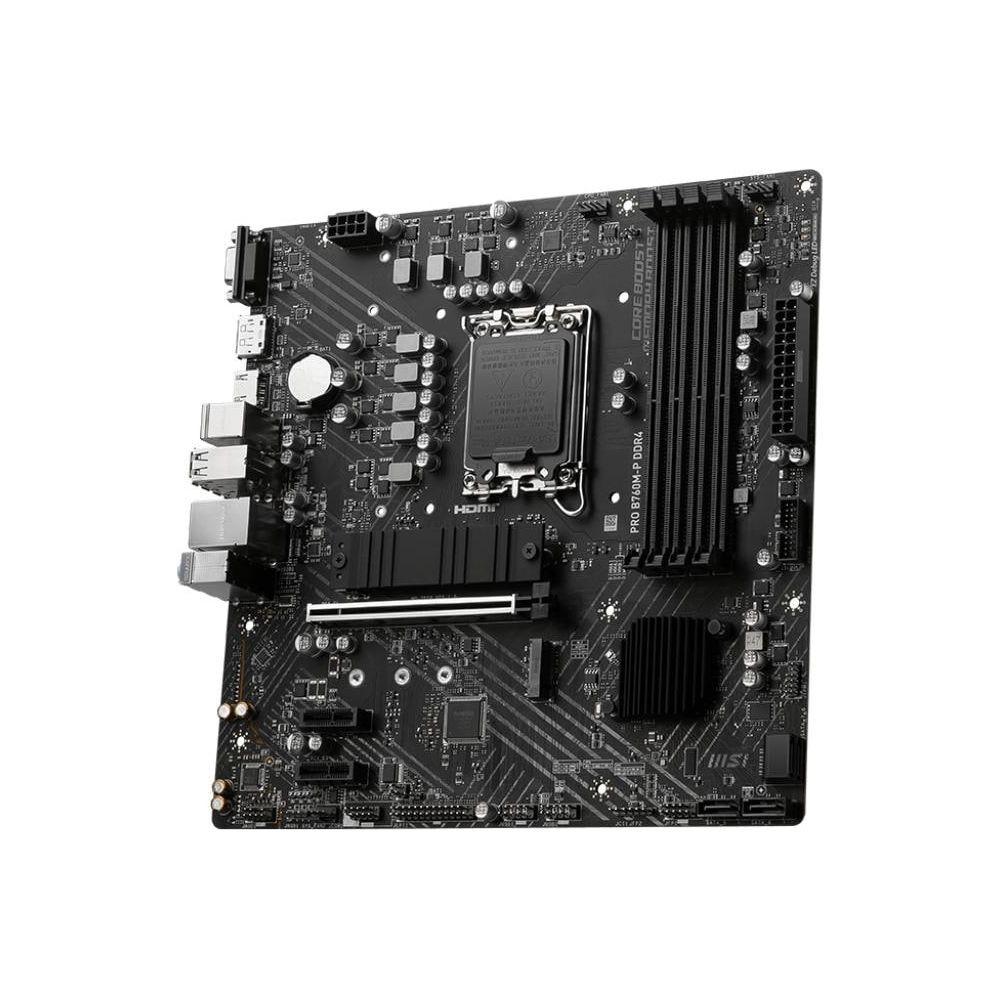 MSI  PRO B760M-P DDR4 scheda madre Intel B760 LGA 1700 micro ATX 