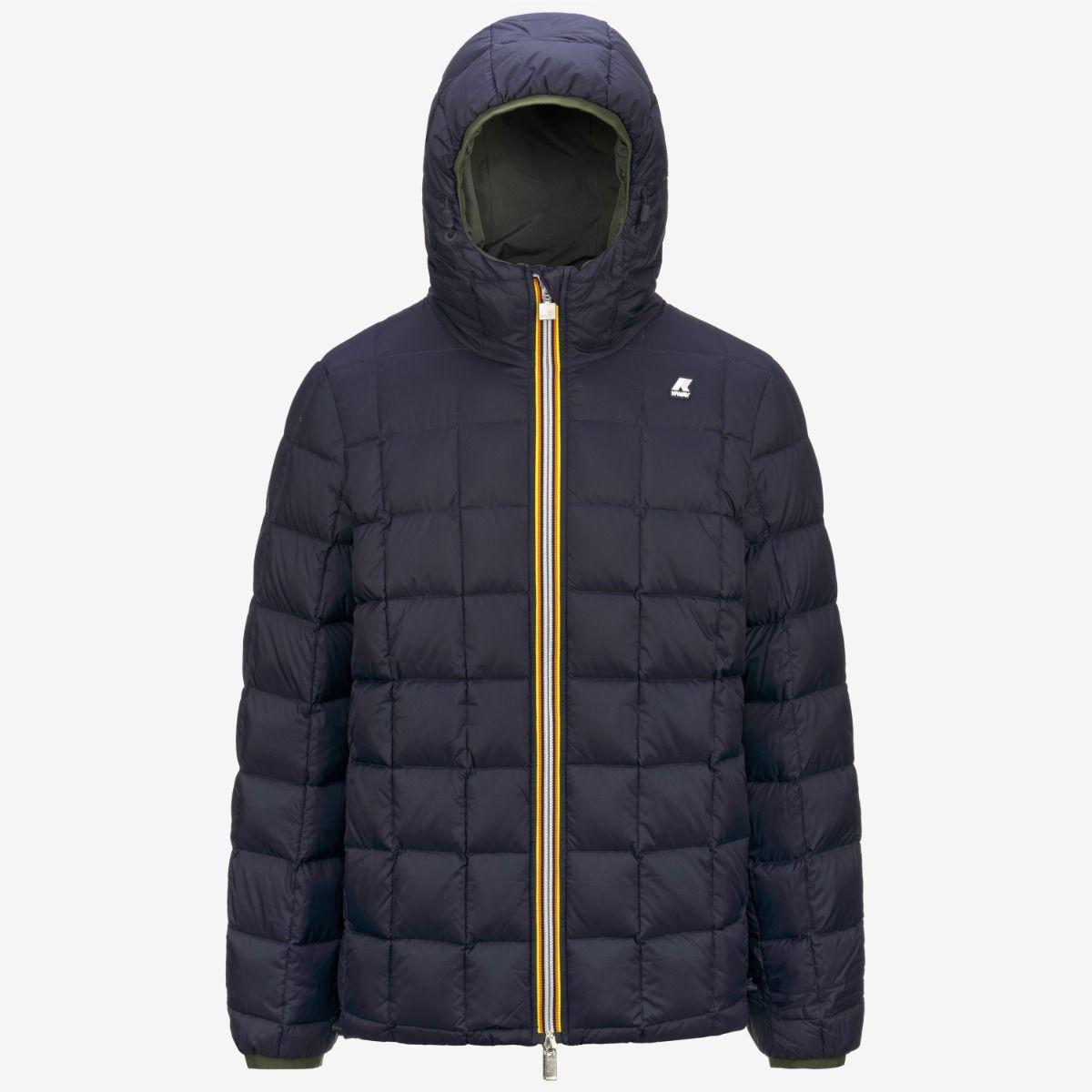 K-WAY Jack Eco Stretch Thermo-XL Giacca Antipioggia Reversibile  