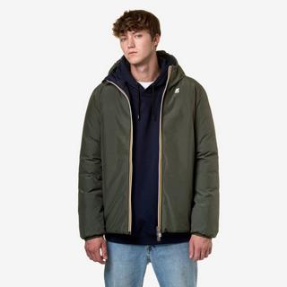 K-WAY Jack Eco Stretch Thermo-XL Giacca Antipioggia Reversibile  