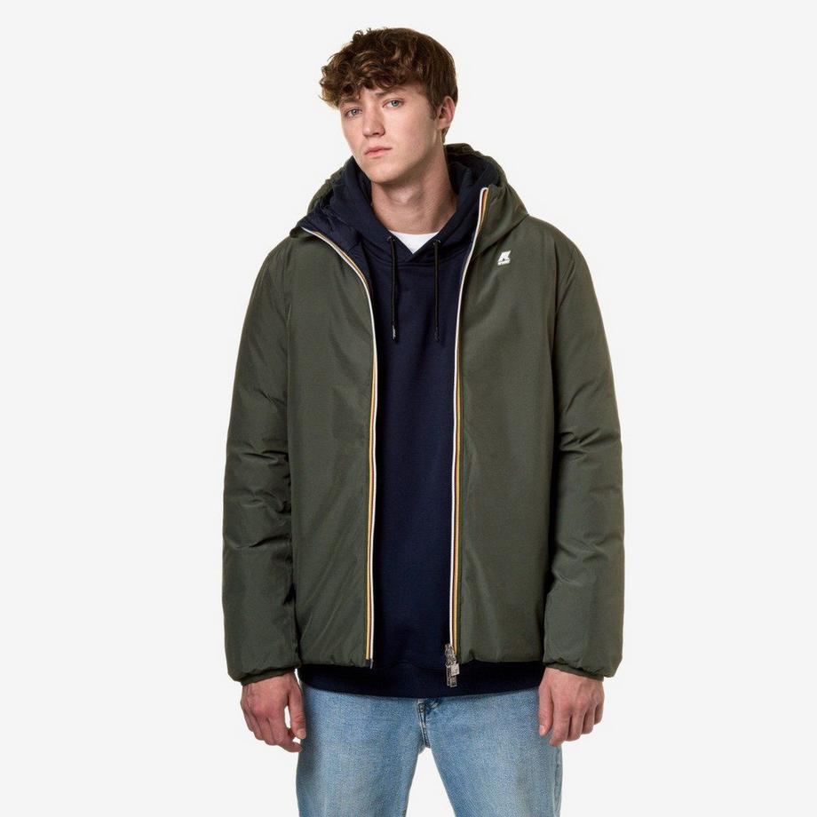 K-WAY Jack Eco Stretch Thermo-XL Giacca Reversibile  