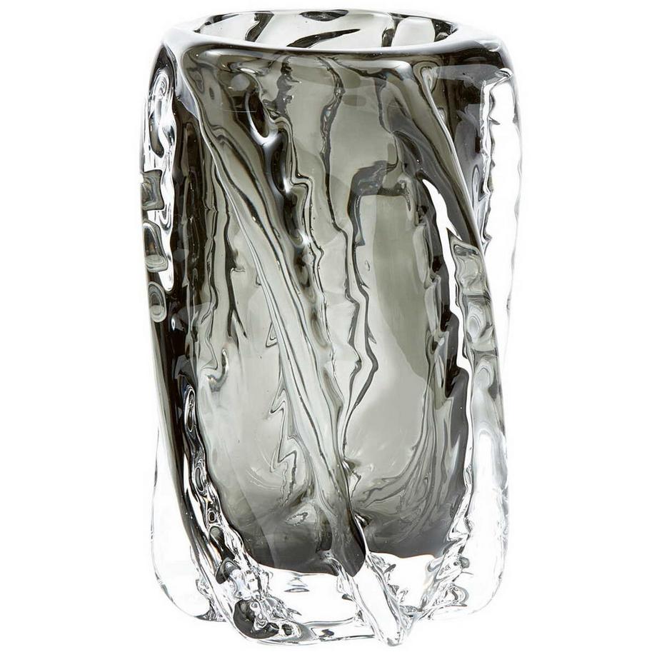 Vase Paragon moulé à la main anthracite 21