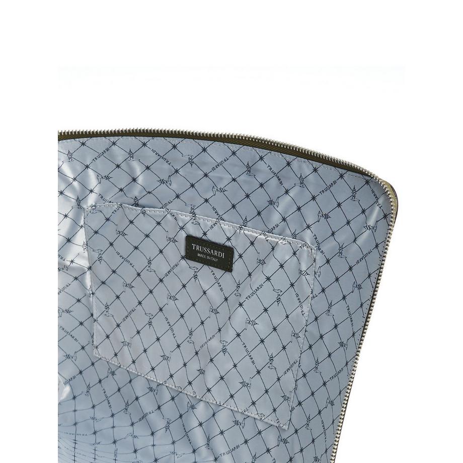 TRUSSARDI Plane Print Pochette  
