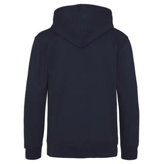 AWDis  Sweatshirt à capuche et fermeture zippée 