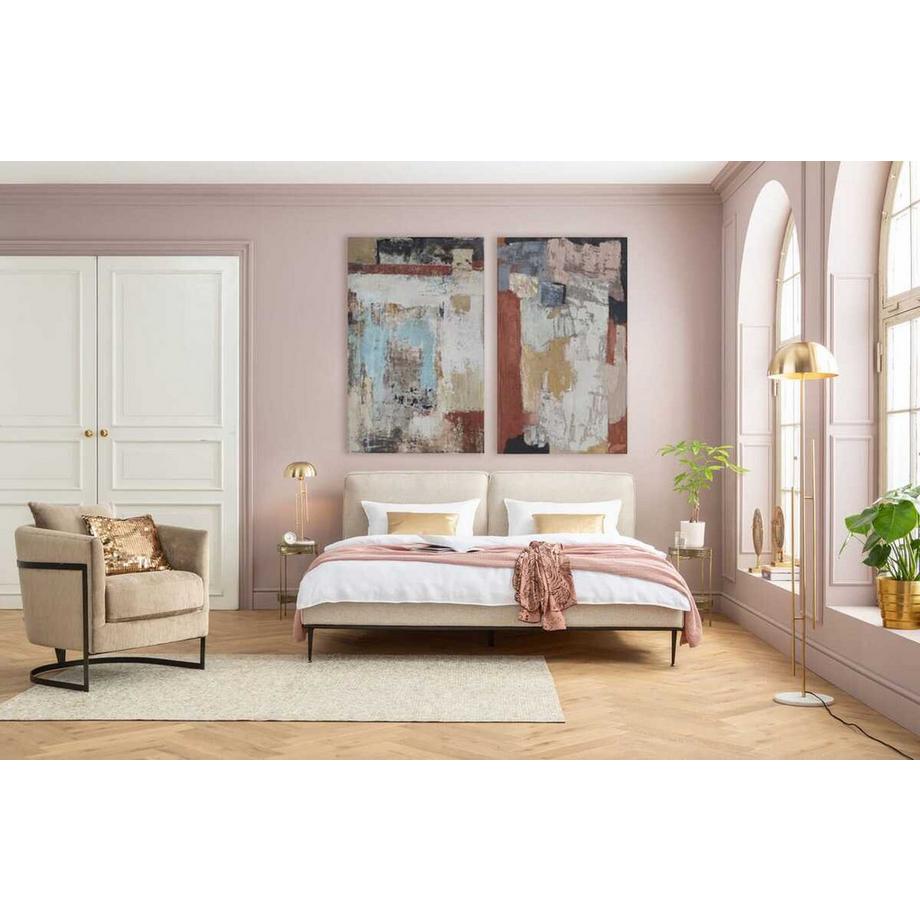 KARE Design Leinwandbild Art Splash Orange 90x120  