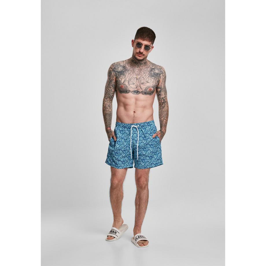 URBAN CLASSICS Floral Swim Shorts  