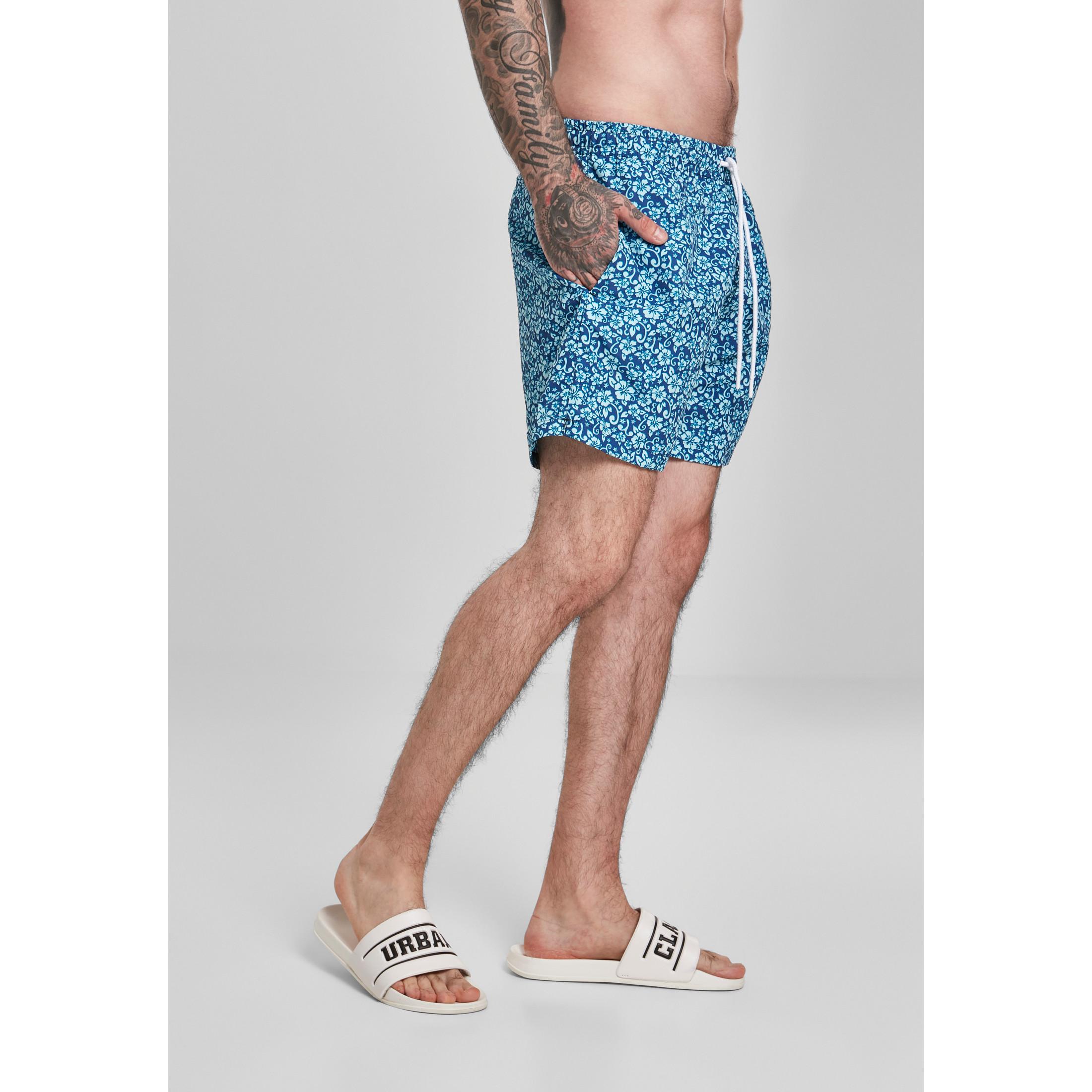 URBAN CLASSICS  pantaloncini da bagno urban claic floral 