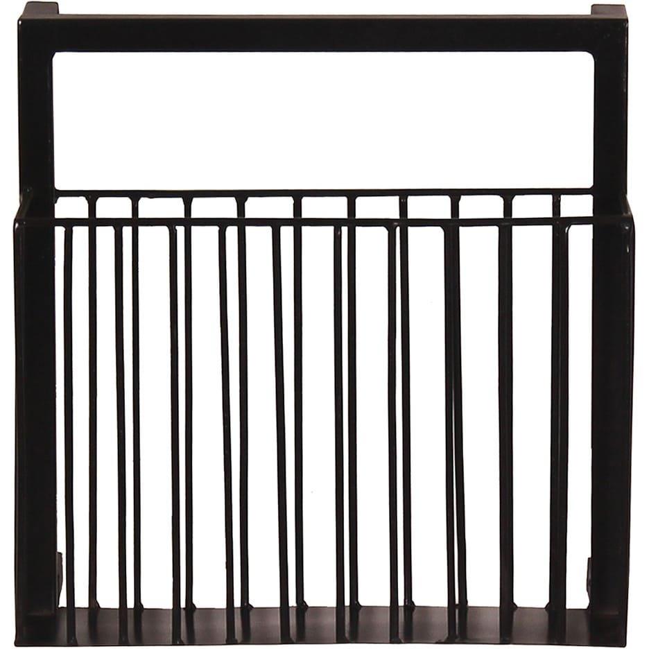 mutoni Étagère murale Cotry noir antique 120x60x60 (4 pièces)  