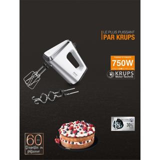 ABB Stotz S&J Krups KRU Handmixer m.Mixstab GN9121 ws/si  