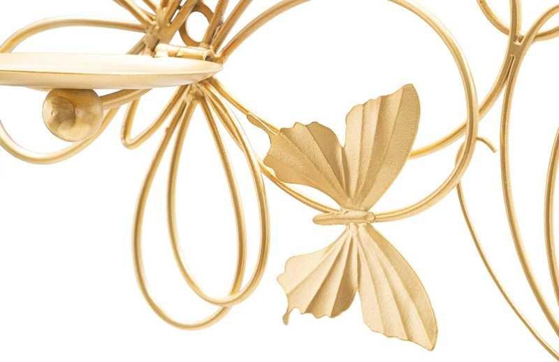 mutoni Wand-Kerzenhalter Farfalle  