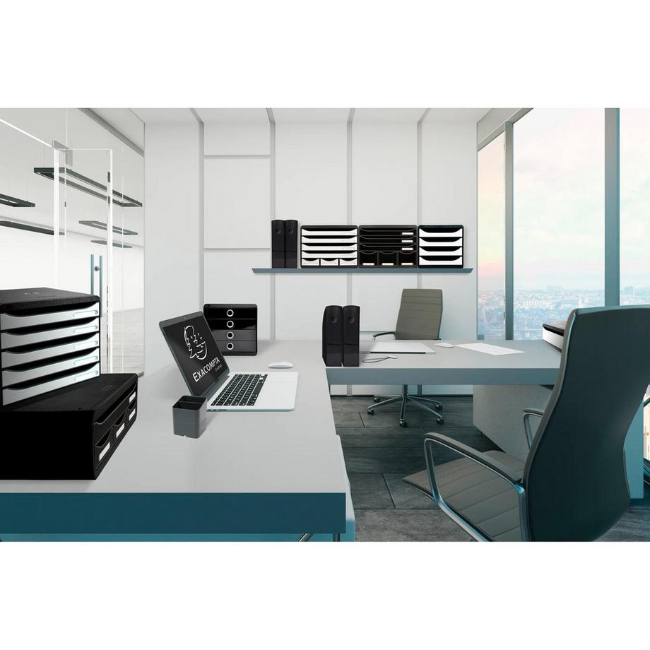 Exacompta Portariviste Mag-Cube ECOBlack - x 6  