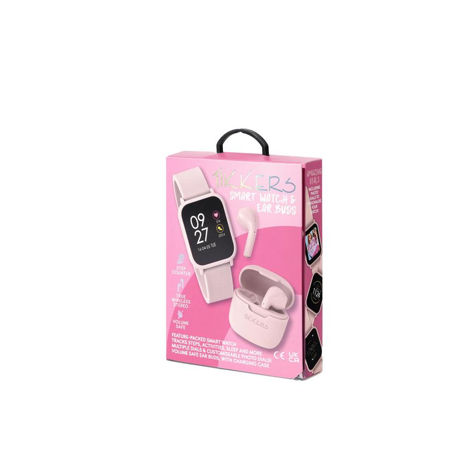 Tikkers  Series 10 Smart Watch and Earbud Set 