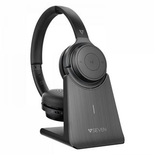 V7  V7 HB600S Kopfhörer & Headset Kabellos Kopfband AnrufeMusik USB Typ-C Bluetooth Schwarz 