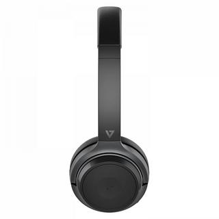 V7  V7 HB600S Kopfhörer & Headset Kabellos Kopfband AnrufeMusik USB Typ-C Bluetooth Schwarz 