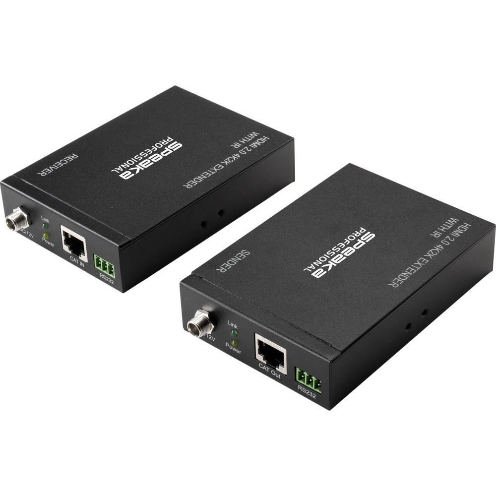 SpeaKa Professional  SpeaKa Professional SP HDMI 60M Extender (Verlängerung) über Netzwerkkabel RJ45 50 m 