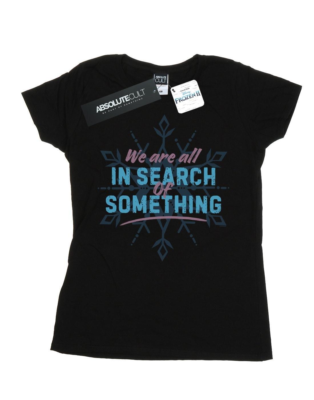 Image of Frozen 2 All In Search Of Something Tshirt Damen Schwarz L