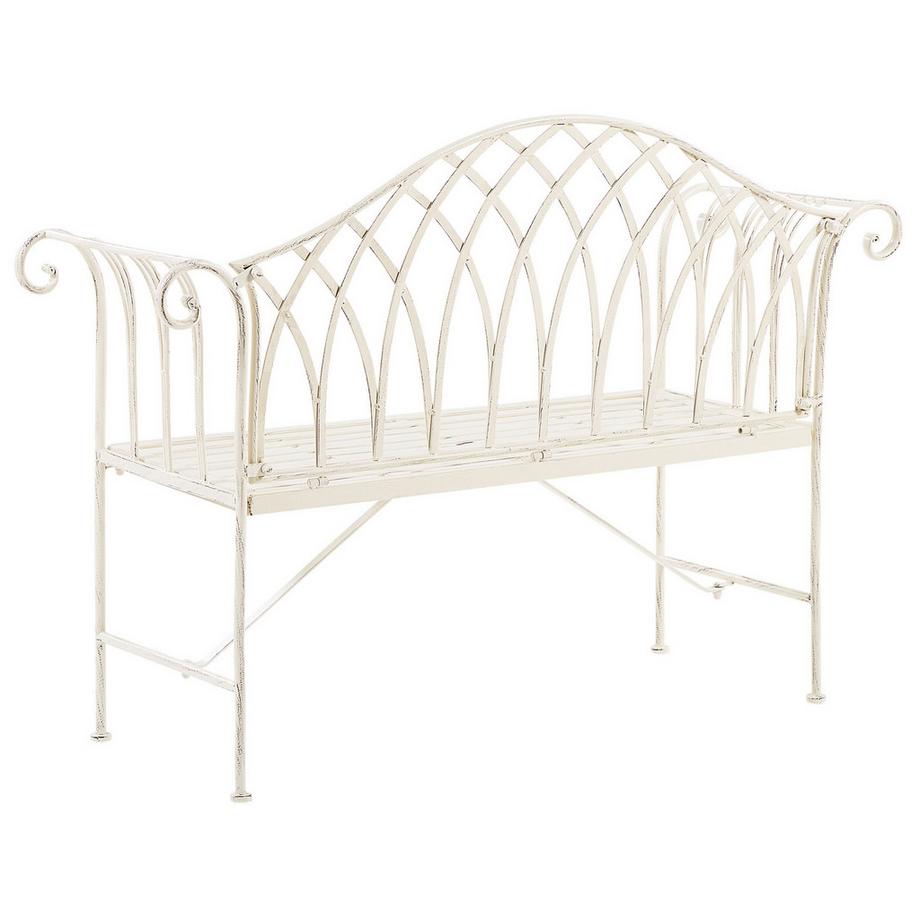 Beliani Gartenbank aus Eisen  MILAZZO  