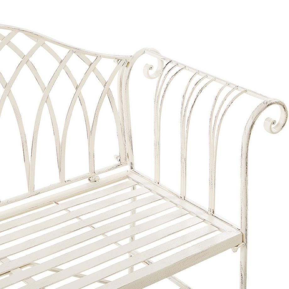 Beliani Gartenbank aus Eisen  MILAZZO  