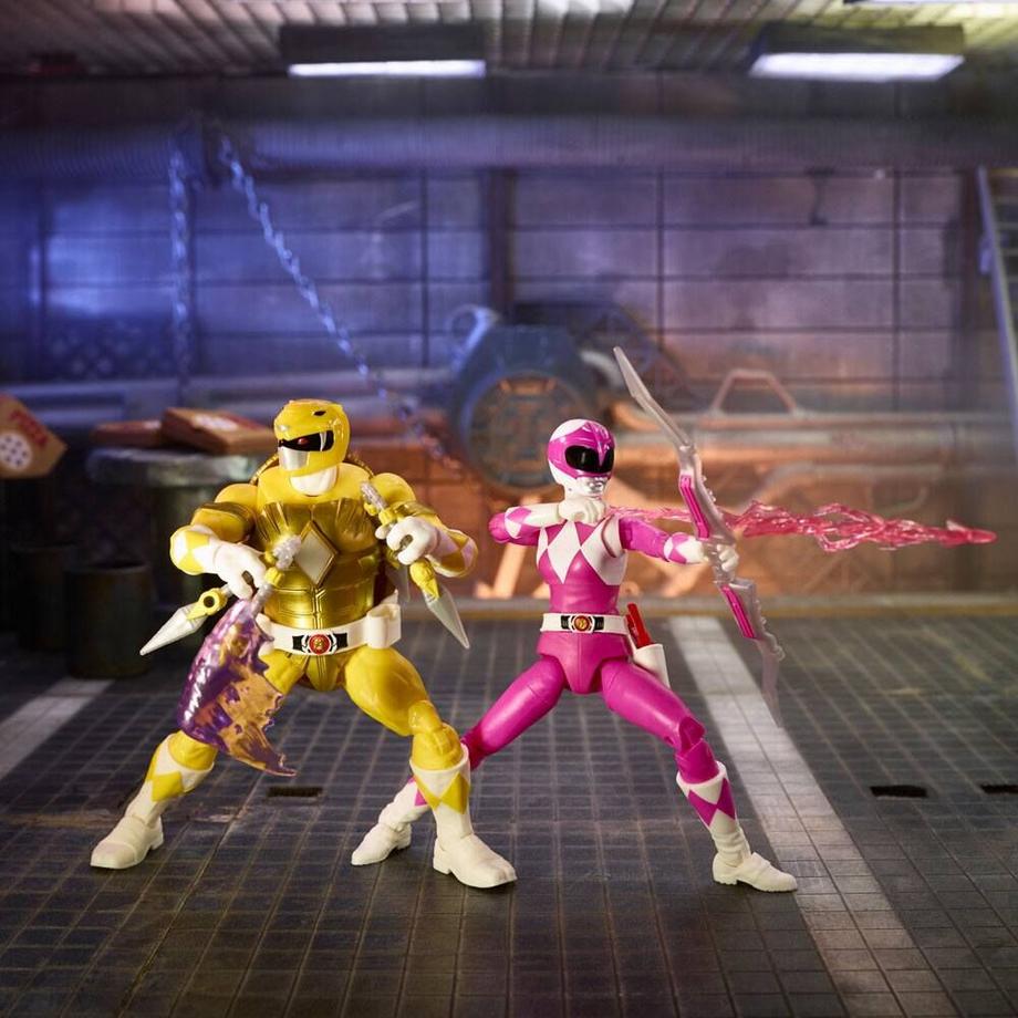 Hasbro  Power Rangers x TMNT Lightning Collection Actionfiguren 2022 Morphed April O¬¥Neil & Michelangelo 