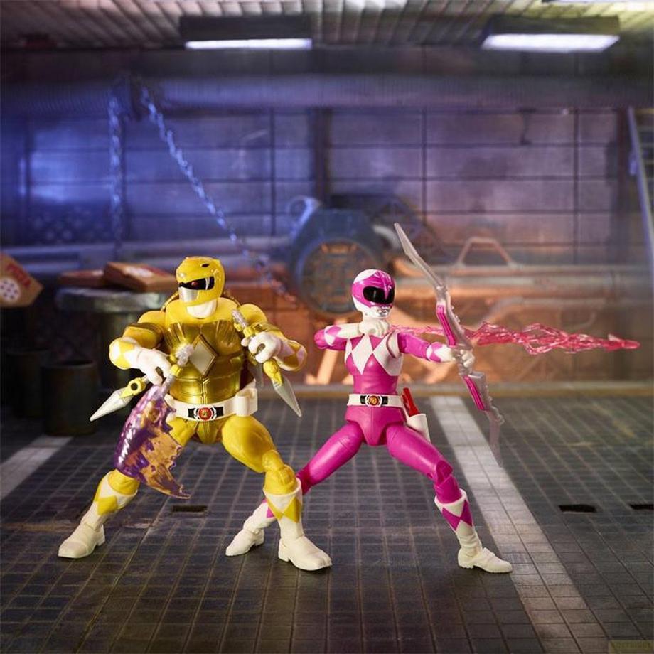 Hasbro  Power Rangers x TMNT Lightning Collection Actionfiguren 2022 Morphed April O¬¥Neil & Michelangelo 