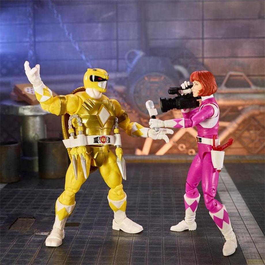 Hasbro  Power Rangers x TMNT Lightning Collection Actionfiguren 2022 Morphed April O¬¥Neil & Michelangelo 
