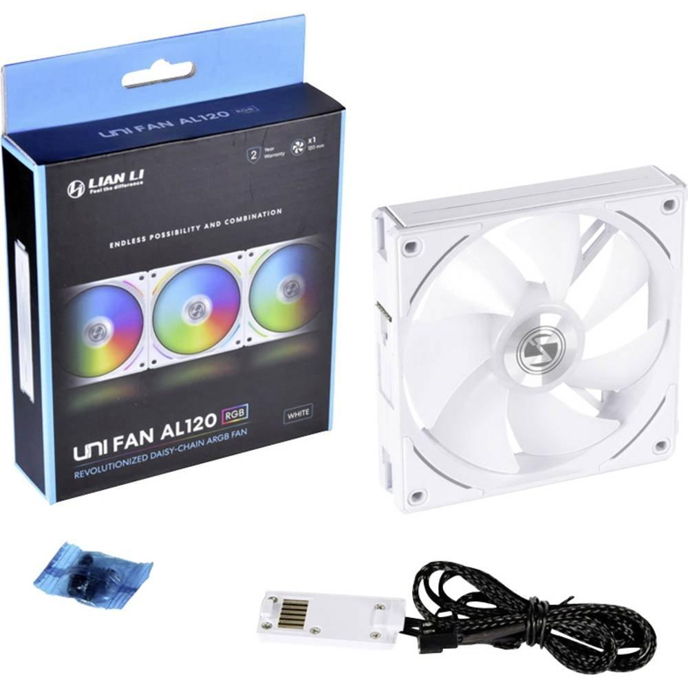 LIAN-LI  UNI Fan AL120 Case per computer Ventilatore 12 cm Bianco 1 pz 