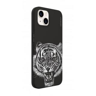 GUSCIO  iPhone 13 mini - GUSCIO Coque noire tigre 