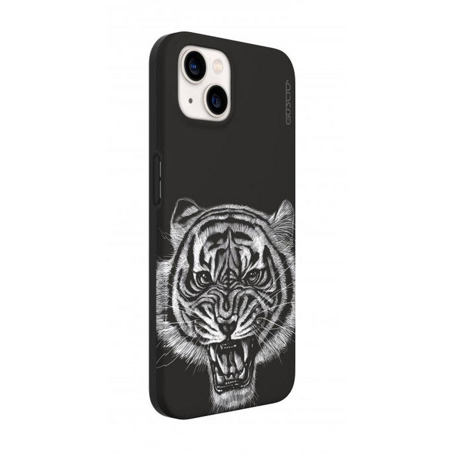GUSCIO  iPhone 13 mini - Cover GUSCIO Black Tiger 
