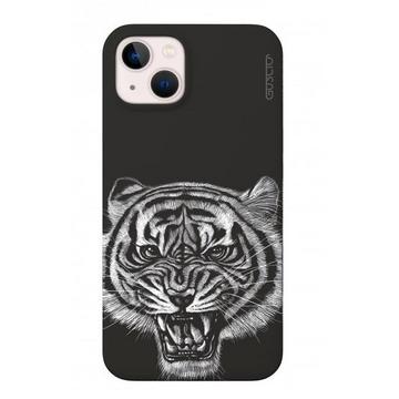 iPhone 13 mini - GUSCIO Coque noire tigre