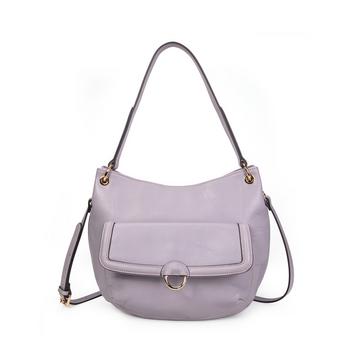 Kate Lee sac porté épaule ou bandoulière en cuir Hobo Ully gris clair