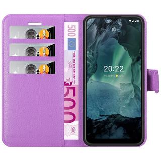 Cadorabo  Housse compatible avec Nokia G11 / G21 - Coque de protection avec fermeture magnétique, fonction de support et compartiment pour carte 