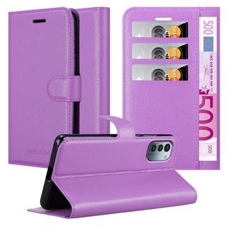 Cadorabo  Housse compatible avec Nokia G11 / G21 - Coque de protection avec fermeture magnétique, fonction de support et compartiment pour carte 