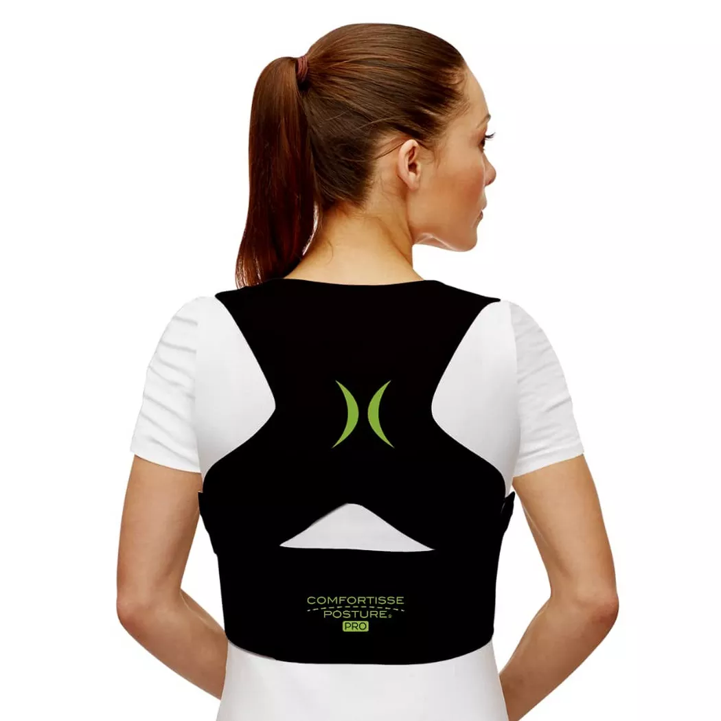 BEST DIRECT - COMFORTISSE Posture Pro - Rückenstütze, S/M, Schwarz