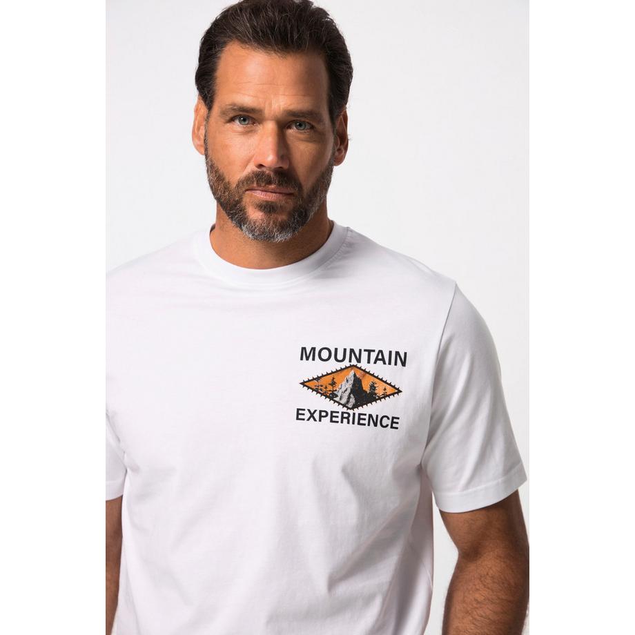 JP1880 FLEXNAMIC Outdoor T-shirt Manches Courtes avec Imprimé au Dos QuickDry  