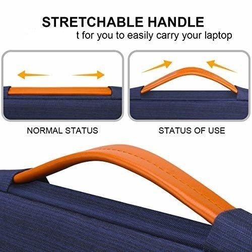 Only-bags.store  360° Rundumschutz Laptop-Tasche Schutzhülle für 15,6 Zoll 