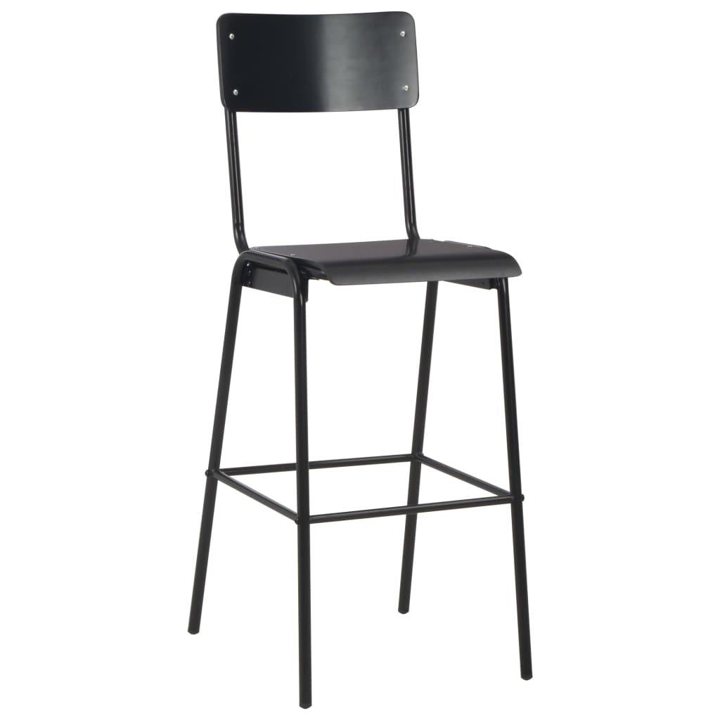 VidaXL Tabouret de bar bois  