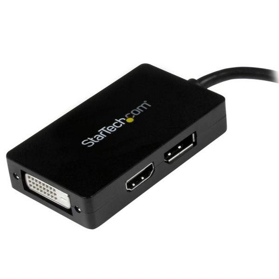 STARTECH.COM  StarTech.com Adattatore Mini DisplayPort a DisplayPort/DVI/HDMI – Convertitore mDP 3 in 1 