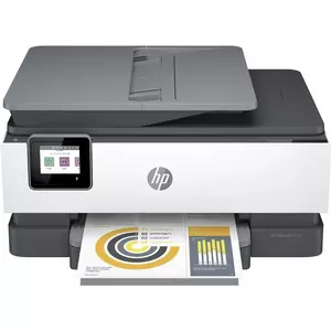 OfficeJet Pro Stampante multifunzione  8022e, Colore, Stampante per Casa, Stampa, copia, scansione, fax, +; idoneo per  Instant Ink; alimentatore automatico di documenti; stampa fronte/retro