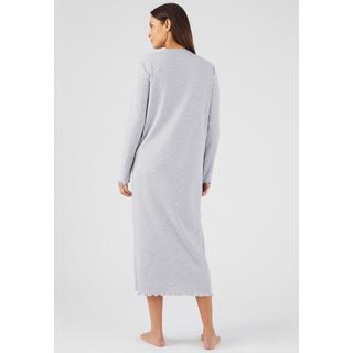 Damart  Chemise de nuit maille interlock côtelée douce et souple 