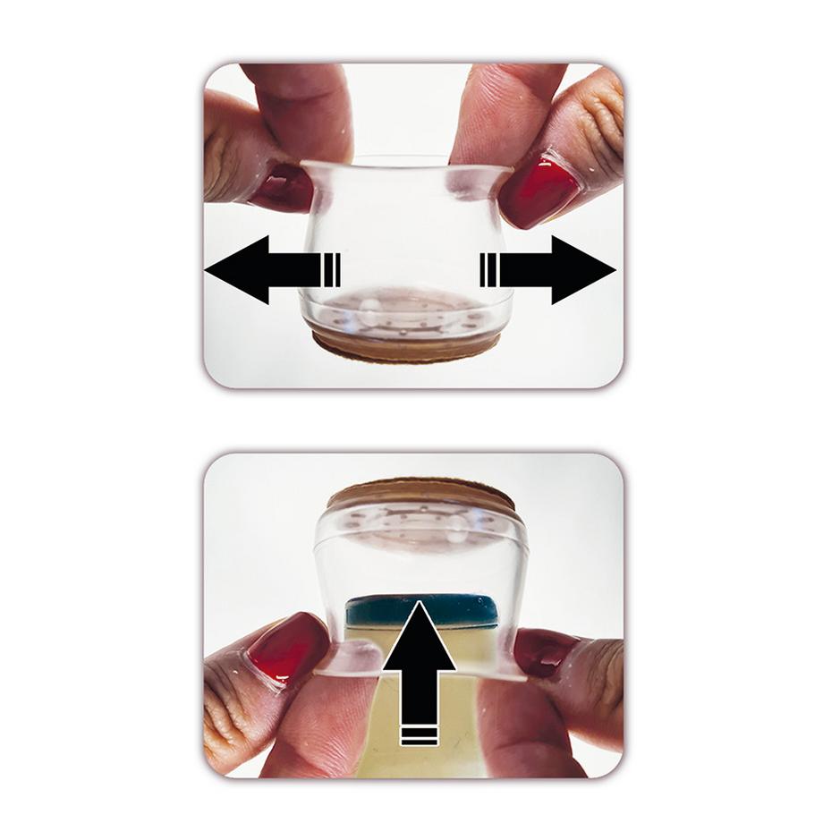 STARLYF Protectors-Embouts de pieds de chaises  