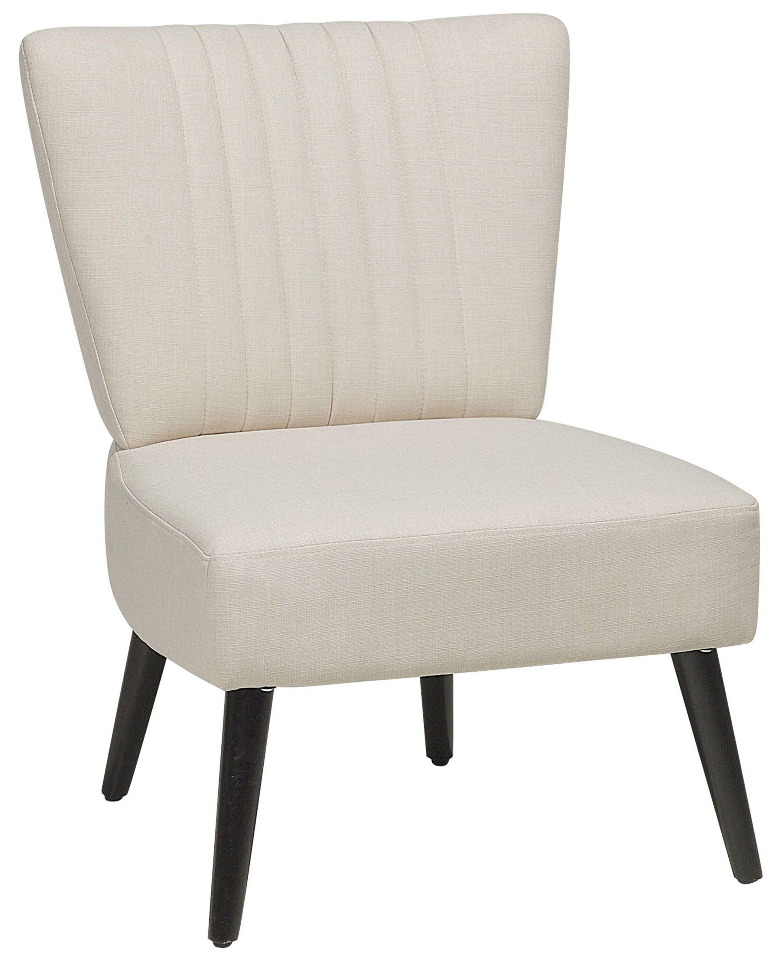 Beliani Fauteuil en Polyester Glamour VAASA  